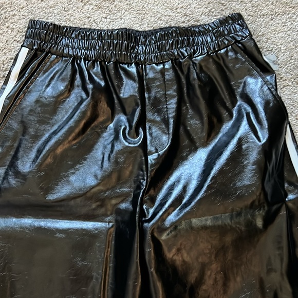 NWT Anthropologie Faux Leather Pants - Medium Petite - Picture 5 of 9